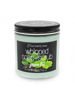 Duschpeeling mit Fair Trade Zucker & Duft nach grünem Tee