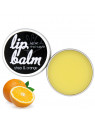 Lippenbalsam mit Sheabutter und ätherischem Orangenöl