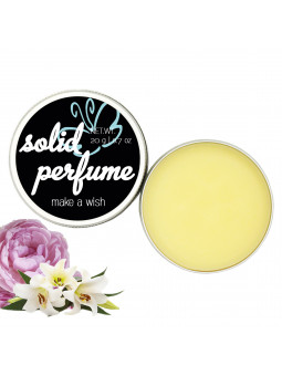 Festes Parfumwachs mit dem Duft nach weißer Duft" nach Lilien, Jasminblüten und Rosen