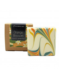 Naturseife mit mediterranem Duft nach Neroli, Limone, Rosmarin & Grapefruit