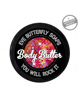 Shea Body Butter mit Duft nach Himbeeren & Erdbeeren