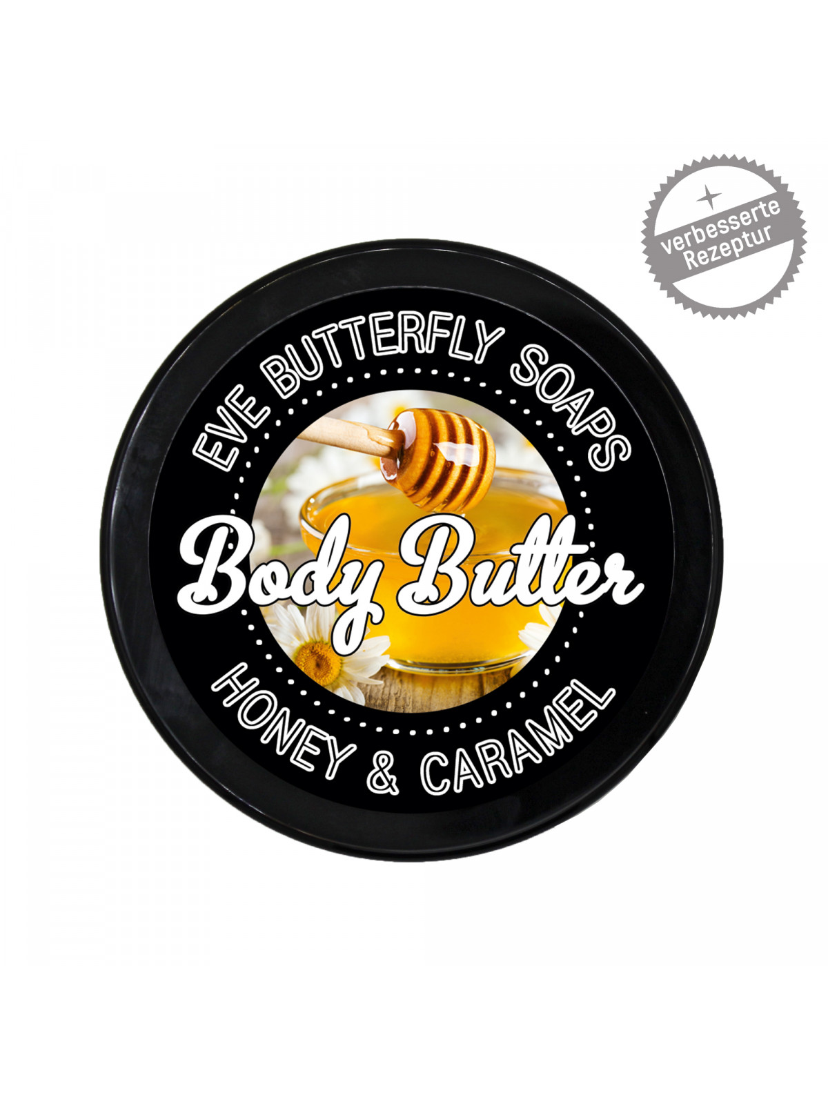 Shea Body Butter mit dem Duft nach Karamell & Honig