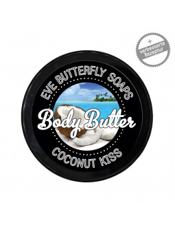 Shea Body Butter mit dem Duft nach Kokos & Bourbon Vanille