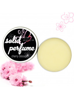 Festes Parfumwachs mit sinnlichem Duft nach Kirschblüten