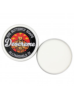 Deodorant Creme mit würzigem Duft nach Moschus, Lorbeer, Vanille & süßer Orange (aluminiumfrei)